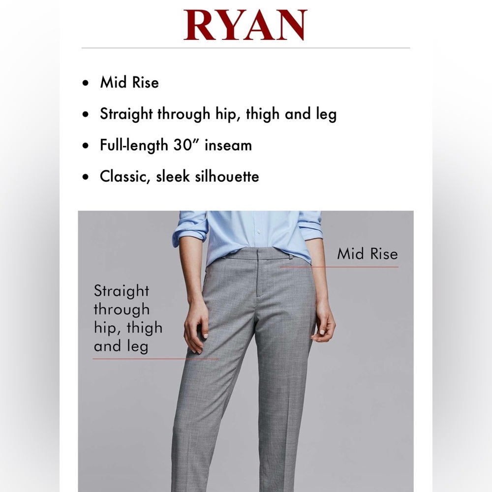 Banana Republic Ryan fit Pants